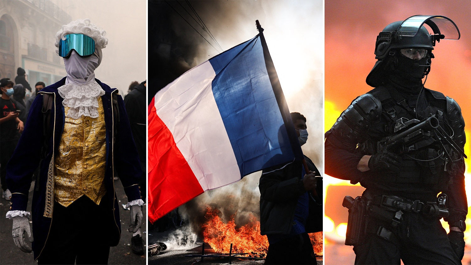 Violent Protests Spread Across France Over Rising Cost of Living