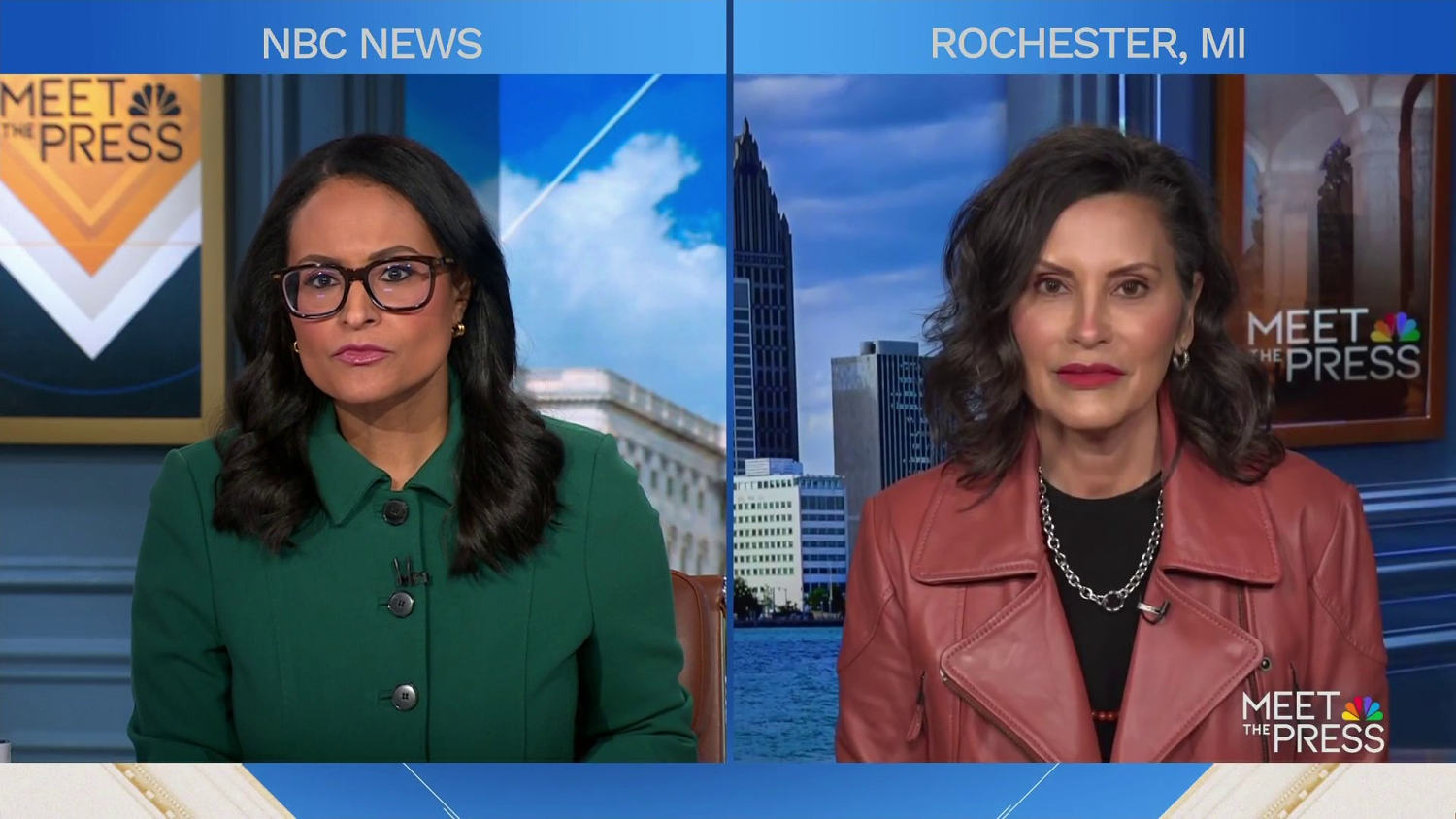 Gretchen Whitmer on working with Trump: ‘I don't go looking for fights, but I don't back down'