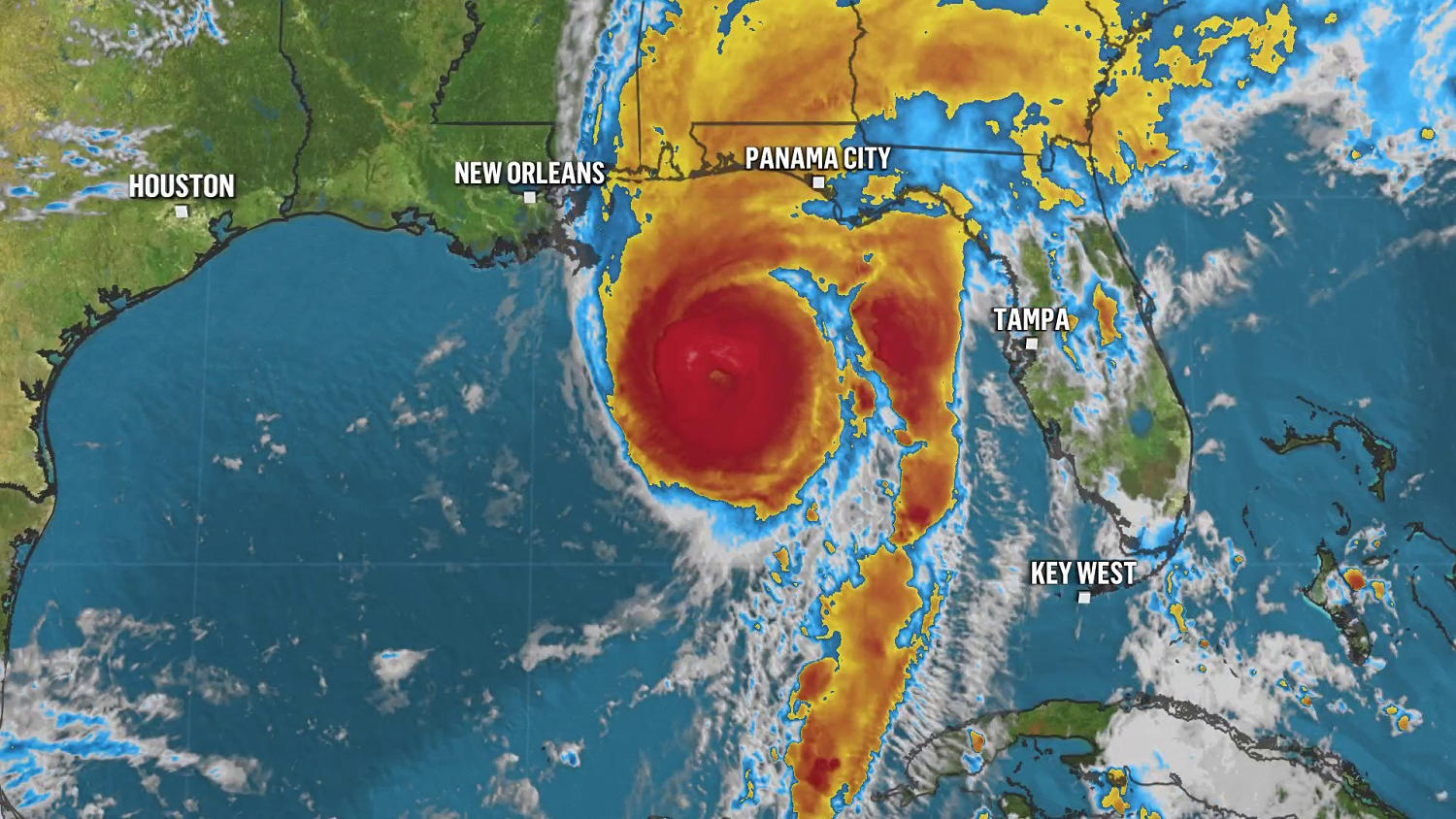 Tracking Hurricane Isaias as it moves across the southern U.S.