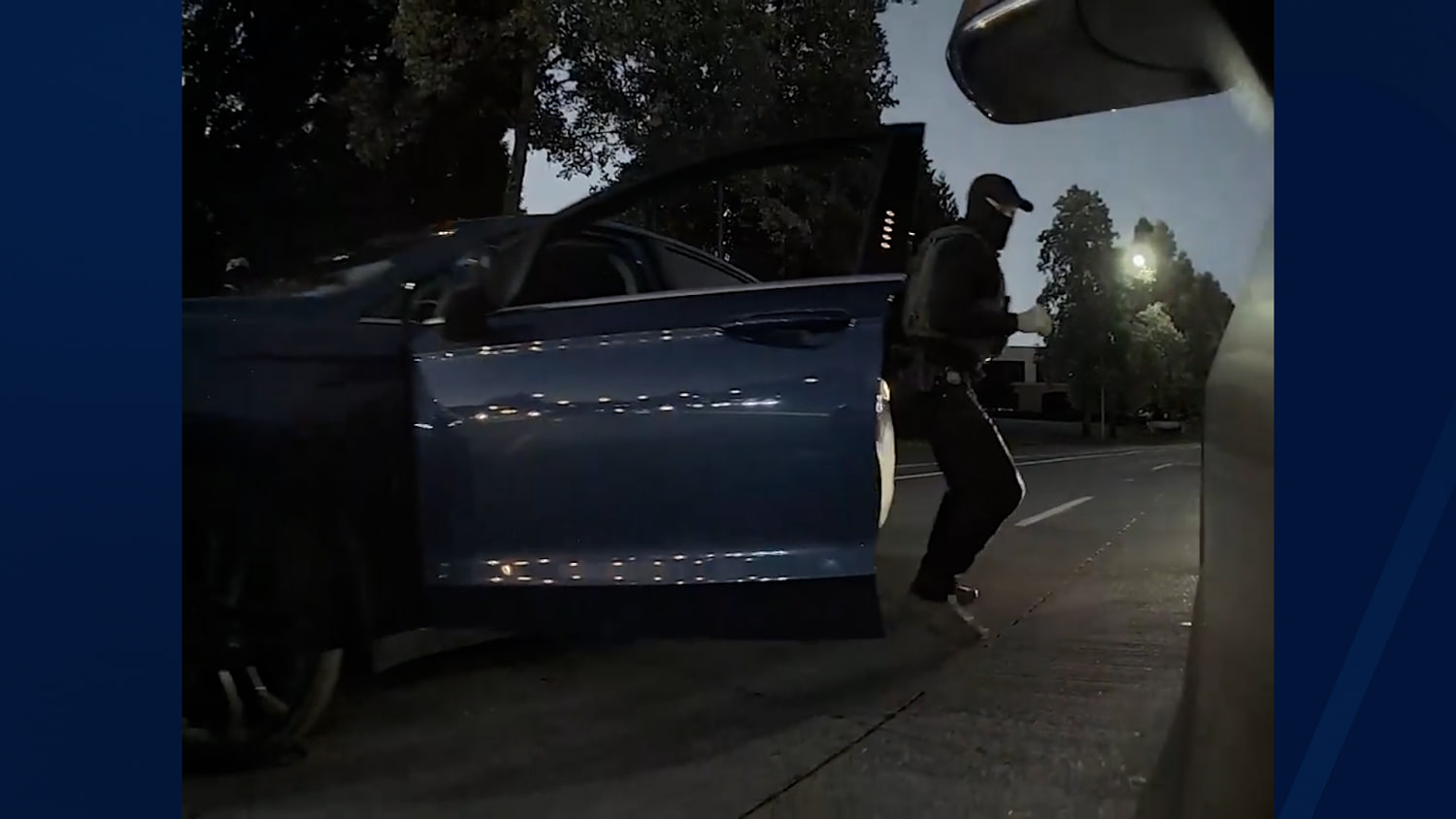 Video shows ICE puncture Oregon couple’s car tire with a knife