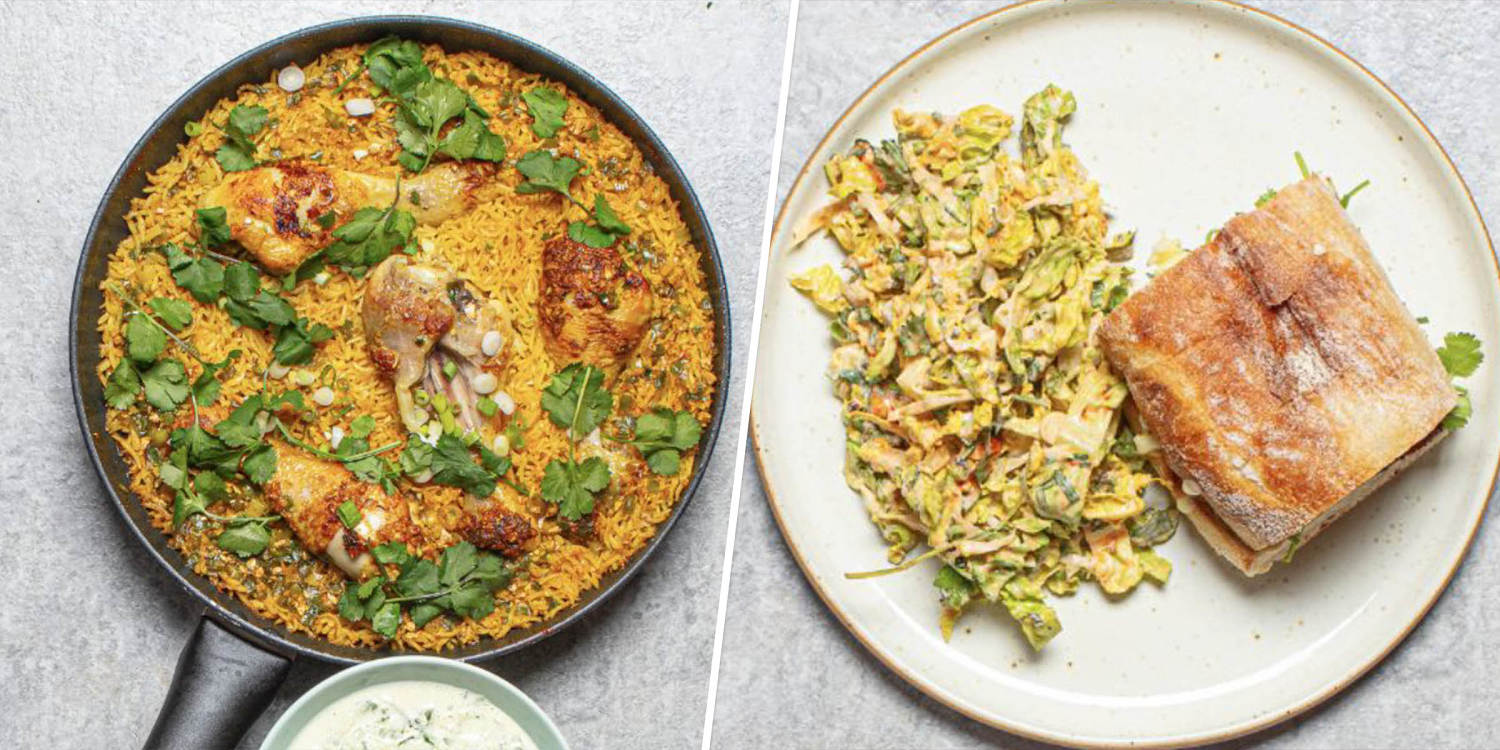 Winner winner chicken dinners: Try grilled sandwiches with slaw and one-pot biryani