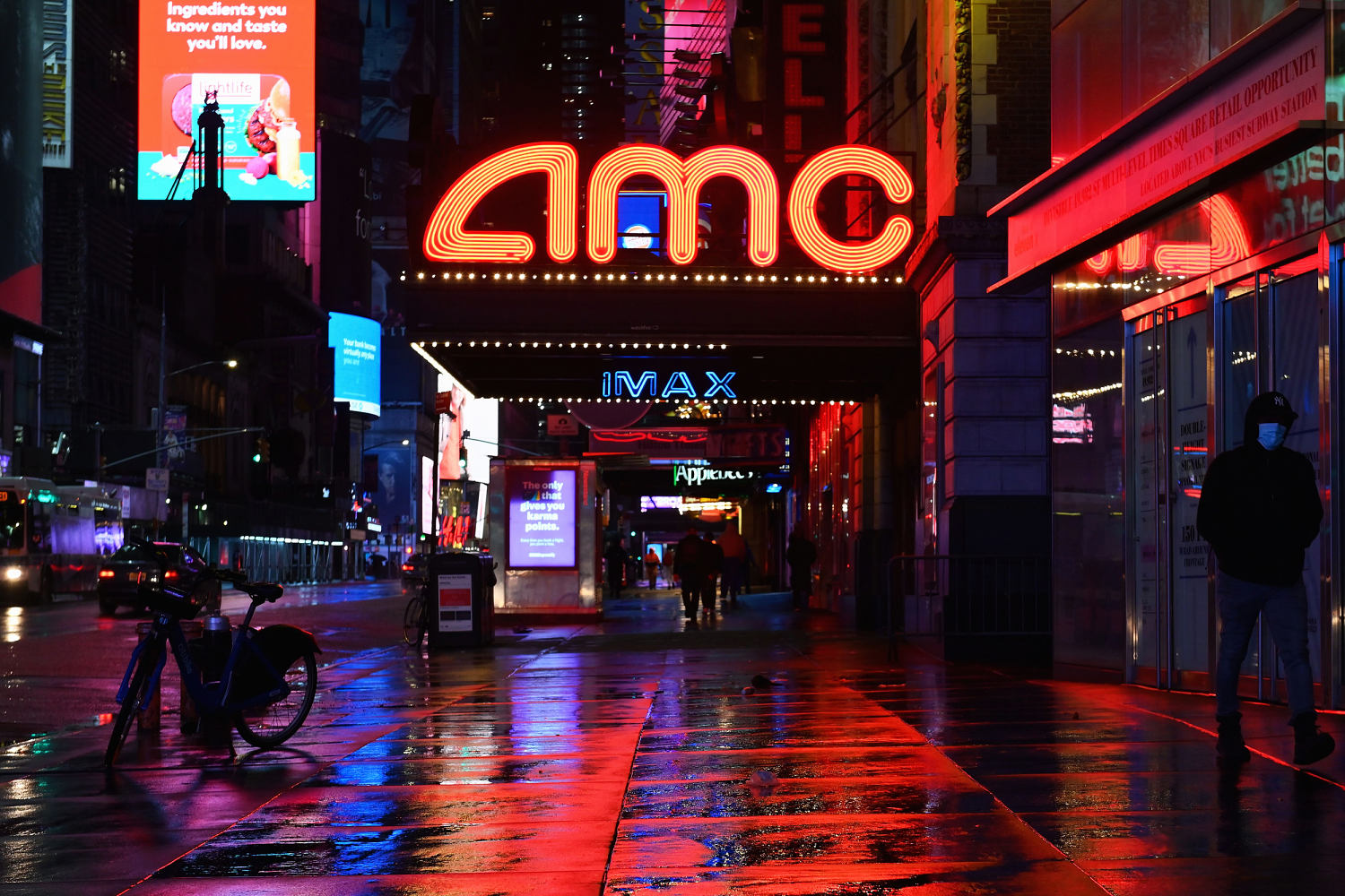 AMC is poised to ride the box office rebound, as long as its debt doesn't get in the way