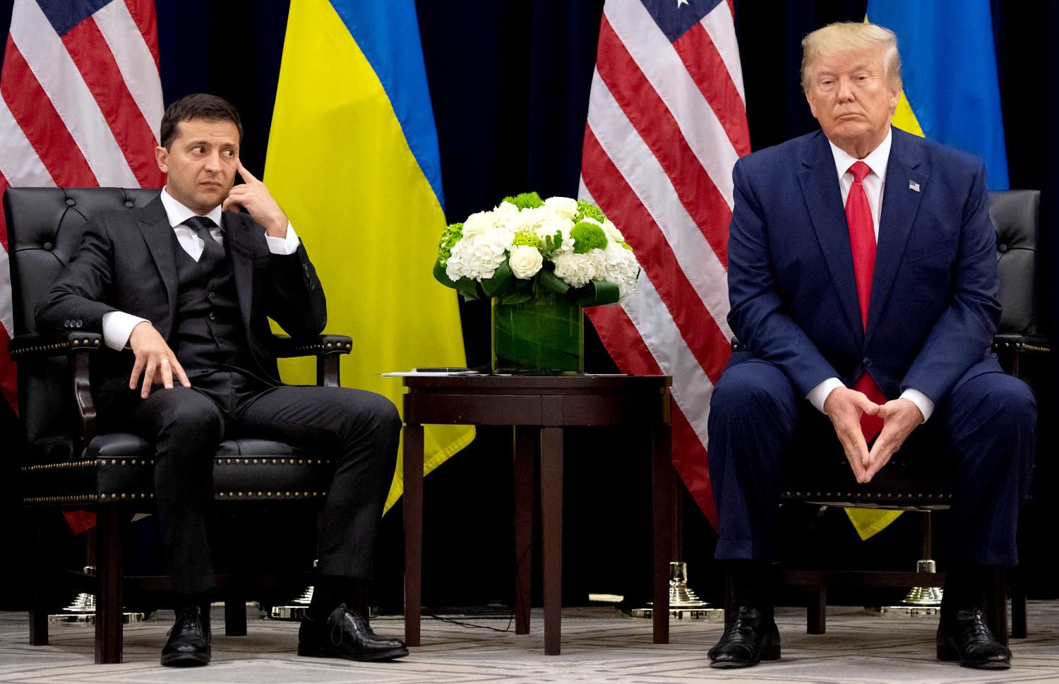 Meeting with Zelenskyy, Trump says he will negotiate a Ukraine-Russia deal 'that's good for both sides'