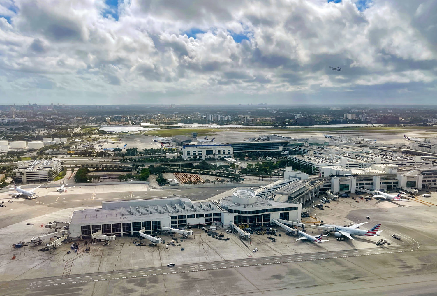 Plane with Amazon logo crashes outside Miami airport