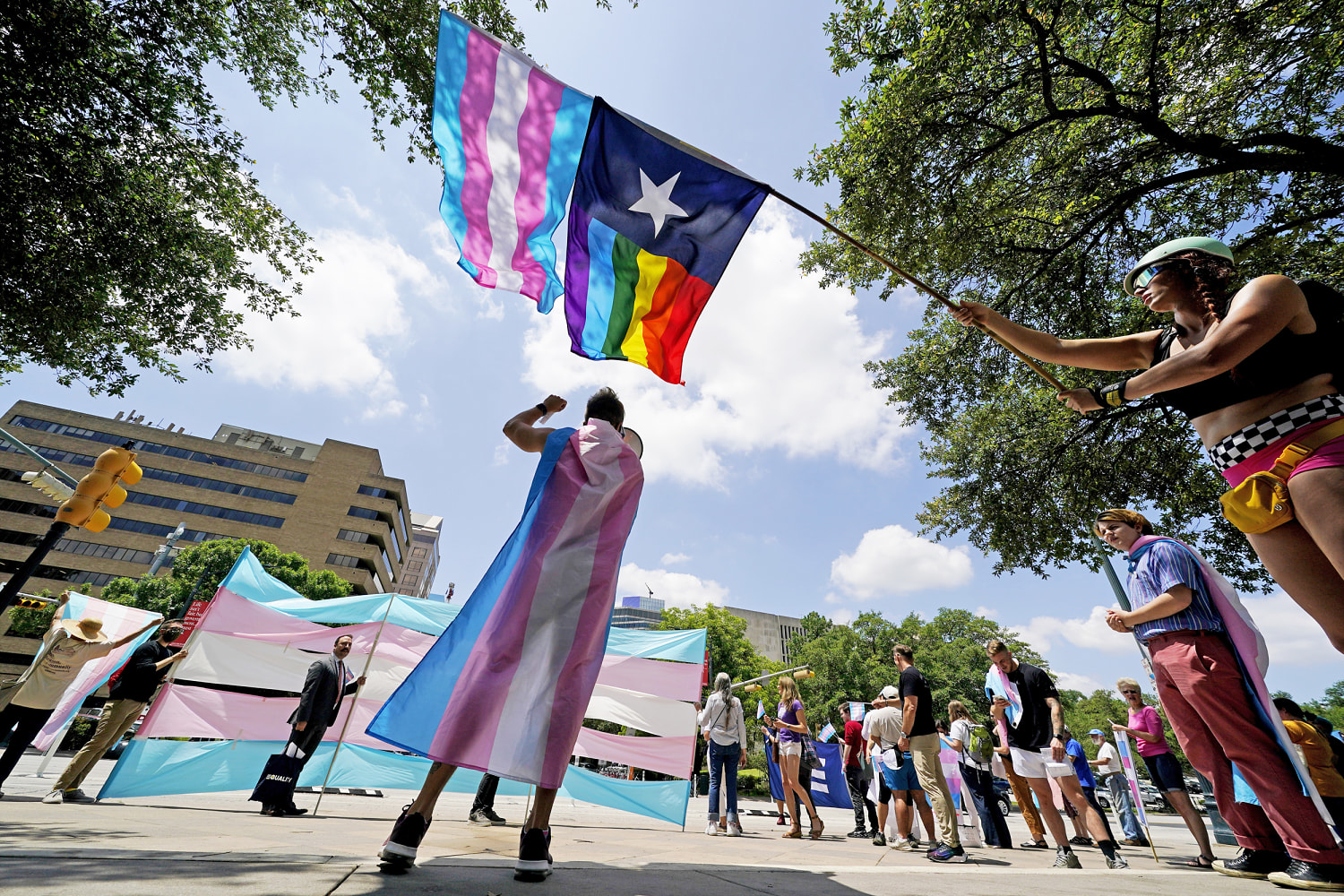 Texas AG says courts can’t force state agencies to update trans people’s IDs