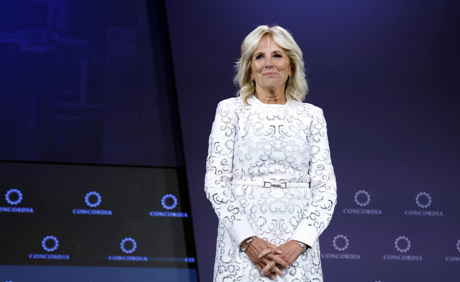 Jill Biden says 'we have to have a peaceful transfer of power' in January