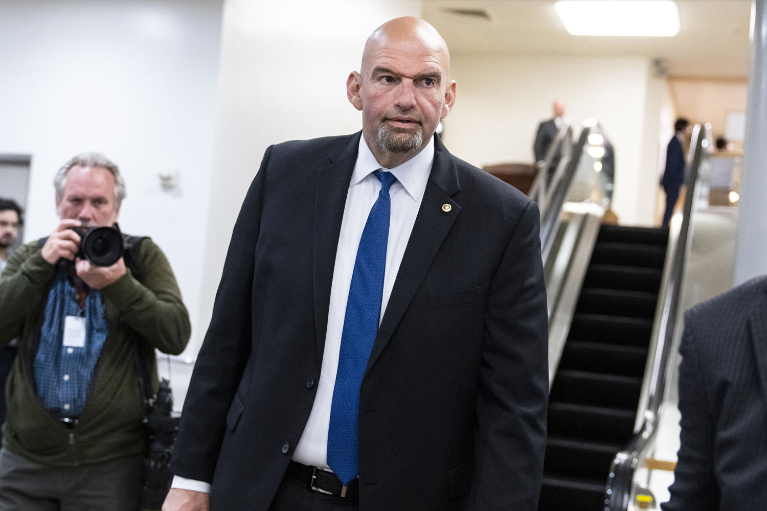 John Fetterman says Democrats need to stop 'freaking out' over everything Trump does