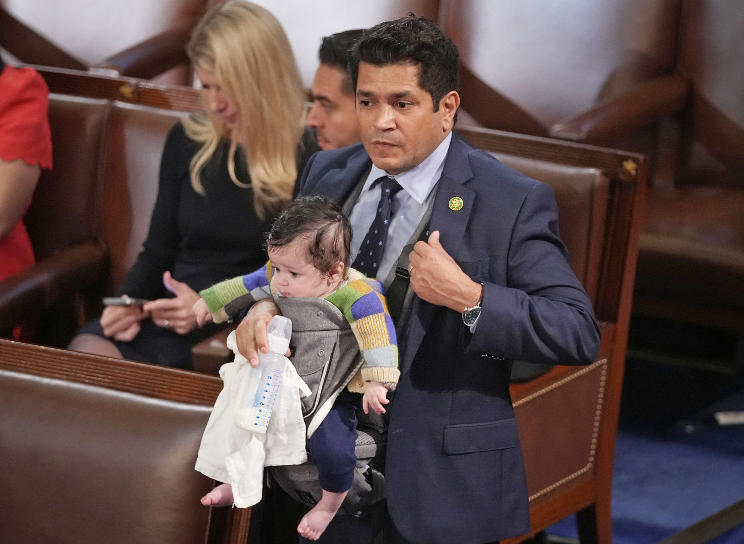 Lawmakers with babies and toddlers push Congress to stop the ‘child care cliff’