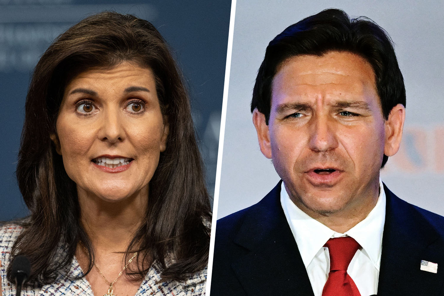 Nikki Haley and Ron DeSantis duke it out for donors — but it may not matter against Trump