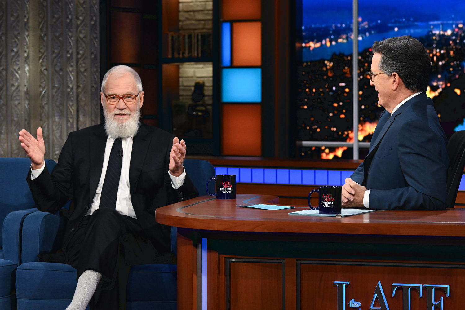David Letterman returns to 'The Late Show'  for the first time in 8 years 