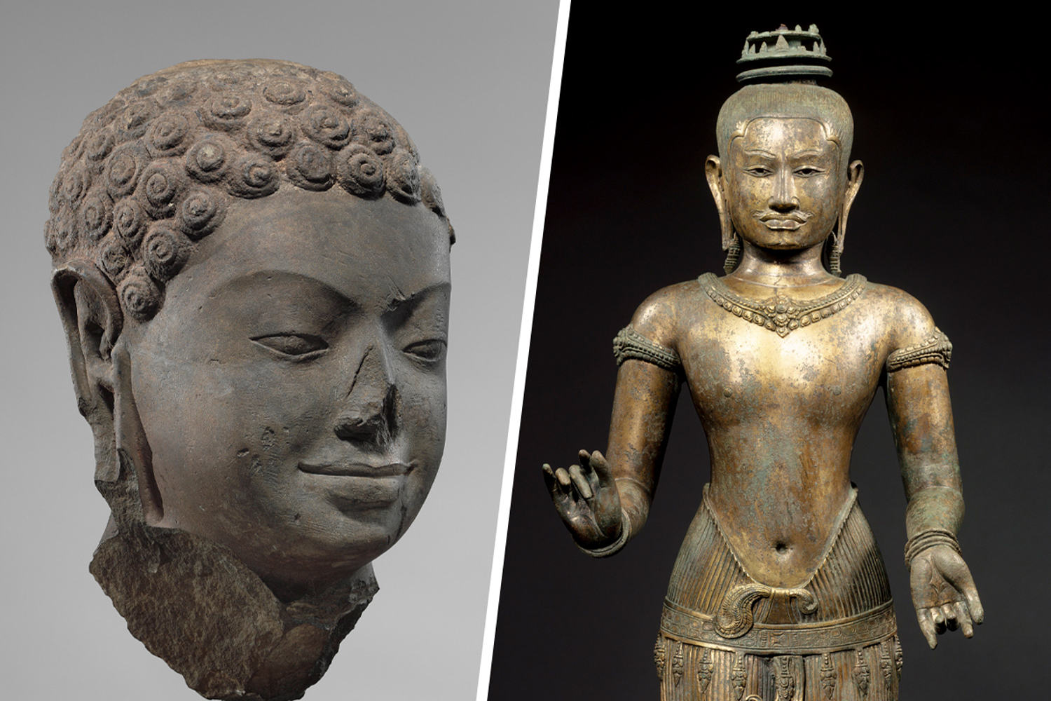 New York’s Metropolitan Museum will return stolen ancient sculptures to Cambodia and Thailand