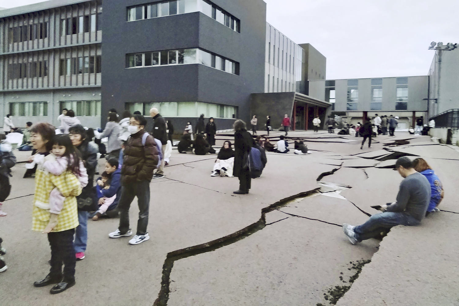 Japan reports fatalities and destruction after a series of powerful earthquakes