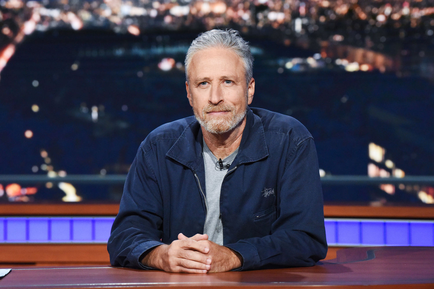In self-deprecating return to ‘The Daily Show’, Jon Stewart beats his critics to the punch