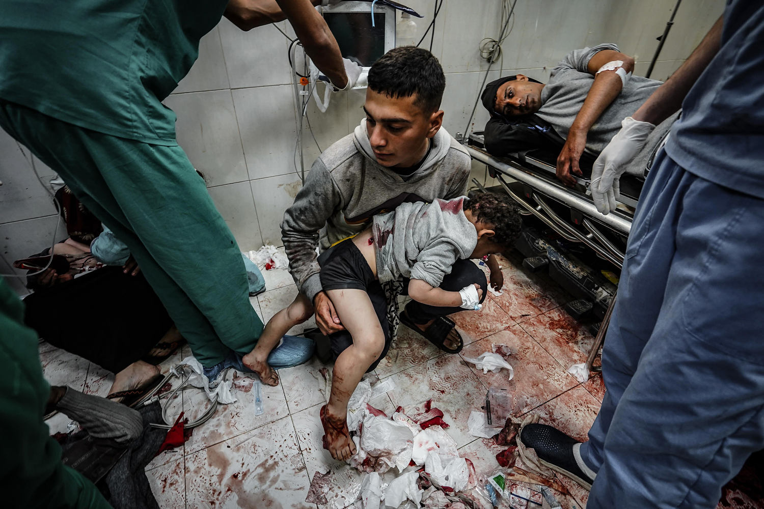 Bloody floors, no pain meds, and surrounded by the IDF: Inside Gaza's last major hospital