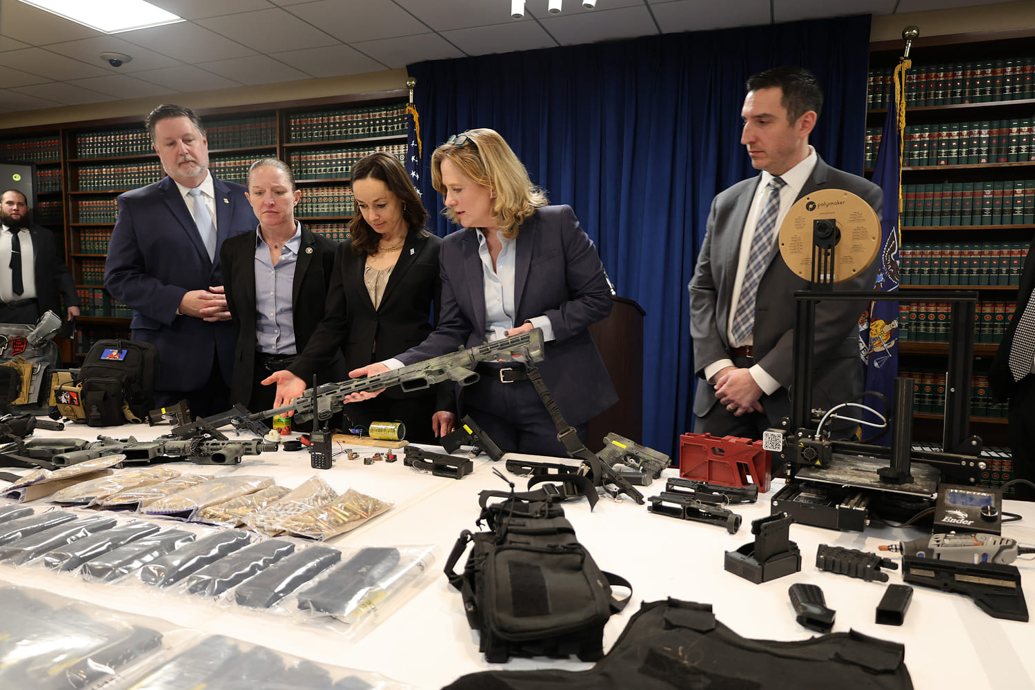 New York brothers face 130 charges over huge weapons stash and celebrity 'hitlist'