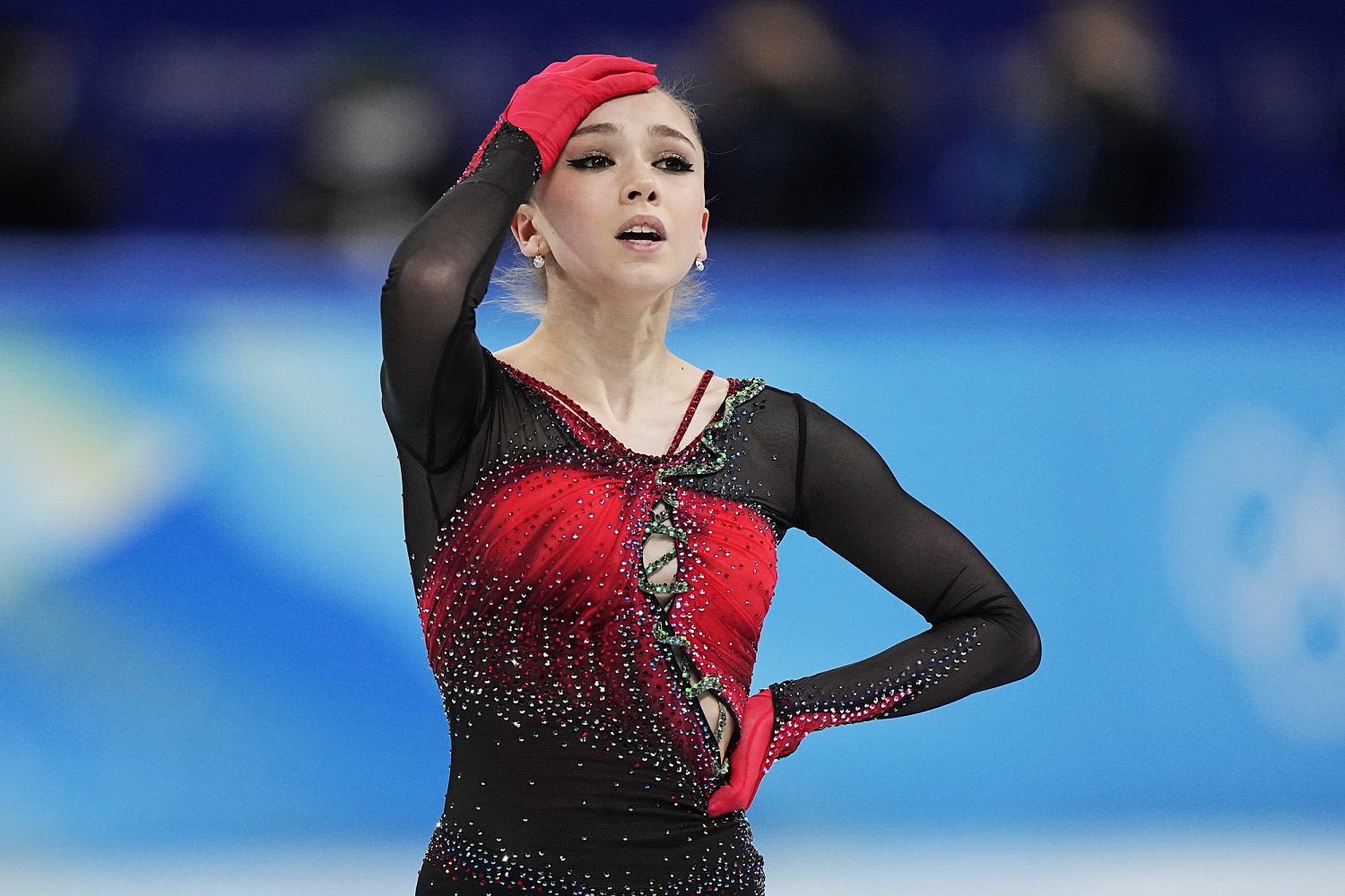 Russian skater tried to blame her grandfather's strawberry dessert for her doping ban