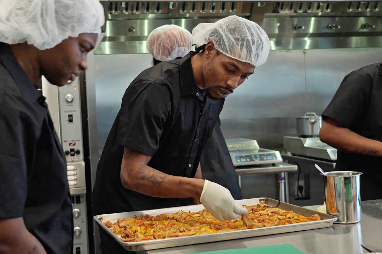 Inside one kitchen’s mission to rewrite the ending for previously incarcerated youth