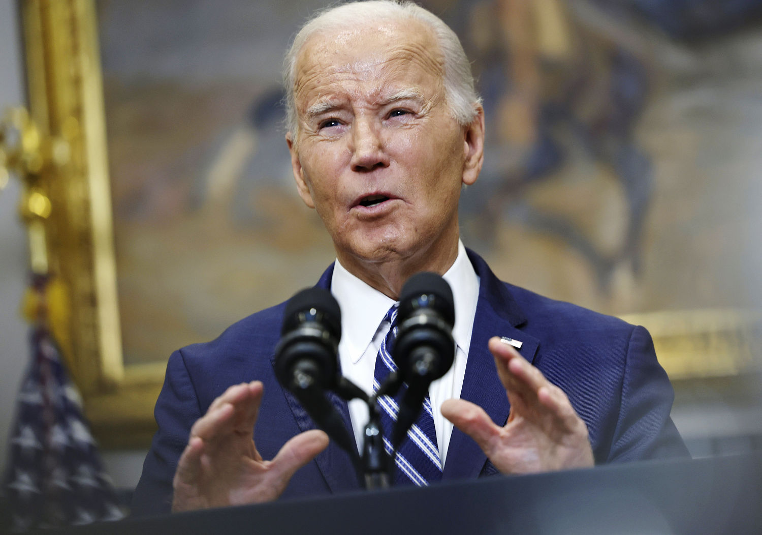 Biden says 'no nuclear threat' to U.S. as Russia considers potential space weapon 