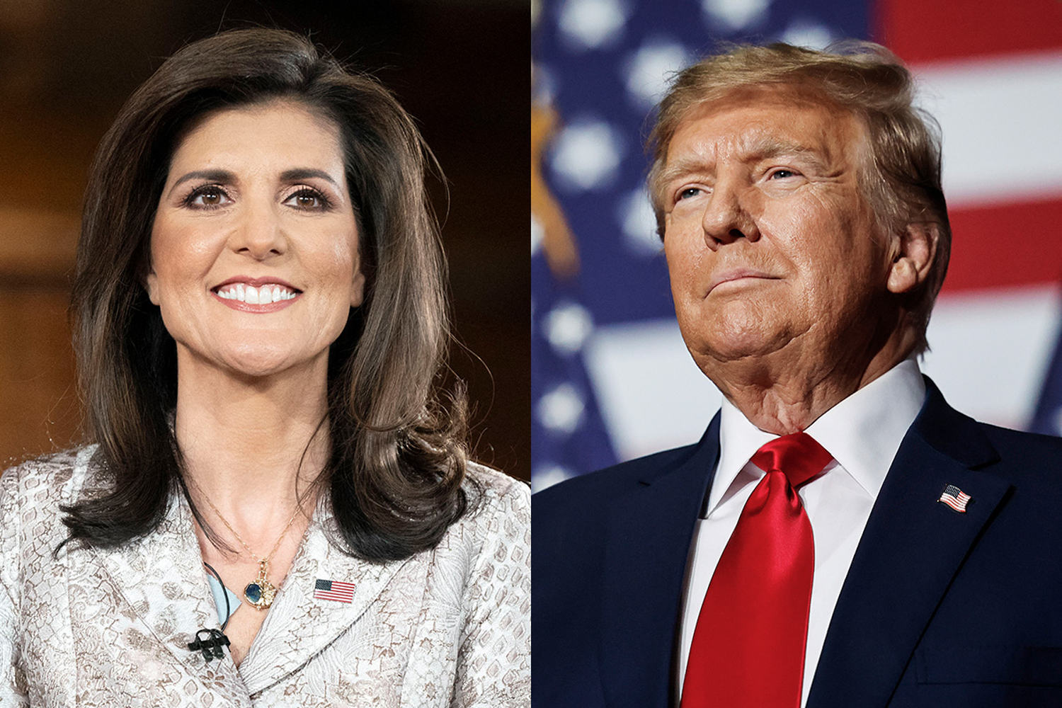 Trump and Nikki Haley face off in South Carolina as early exit poll results roll in