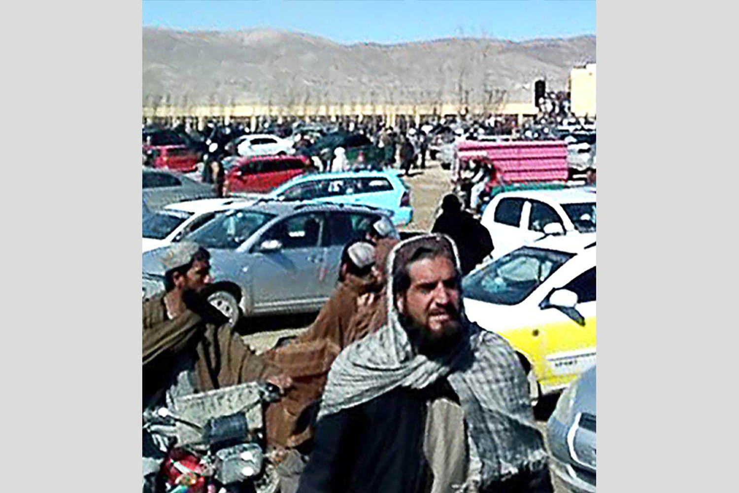 Taliban carry out a double public execution at a stadium in Afghanistan