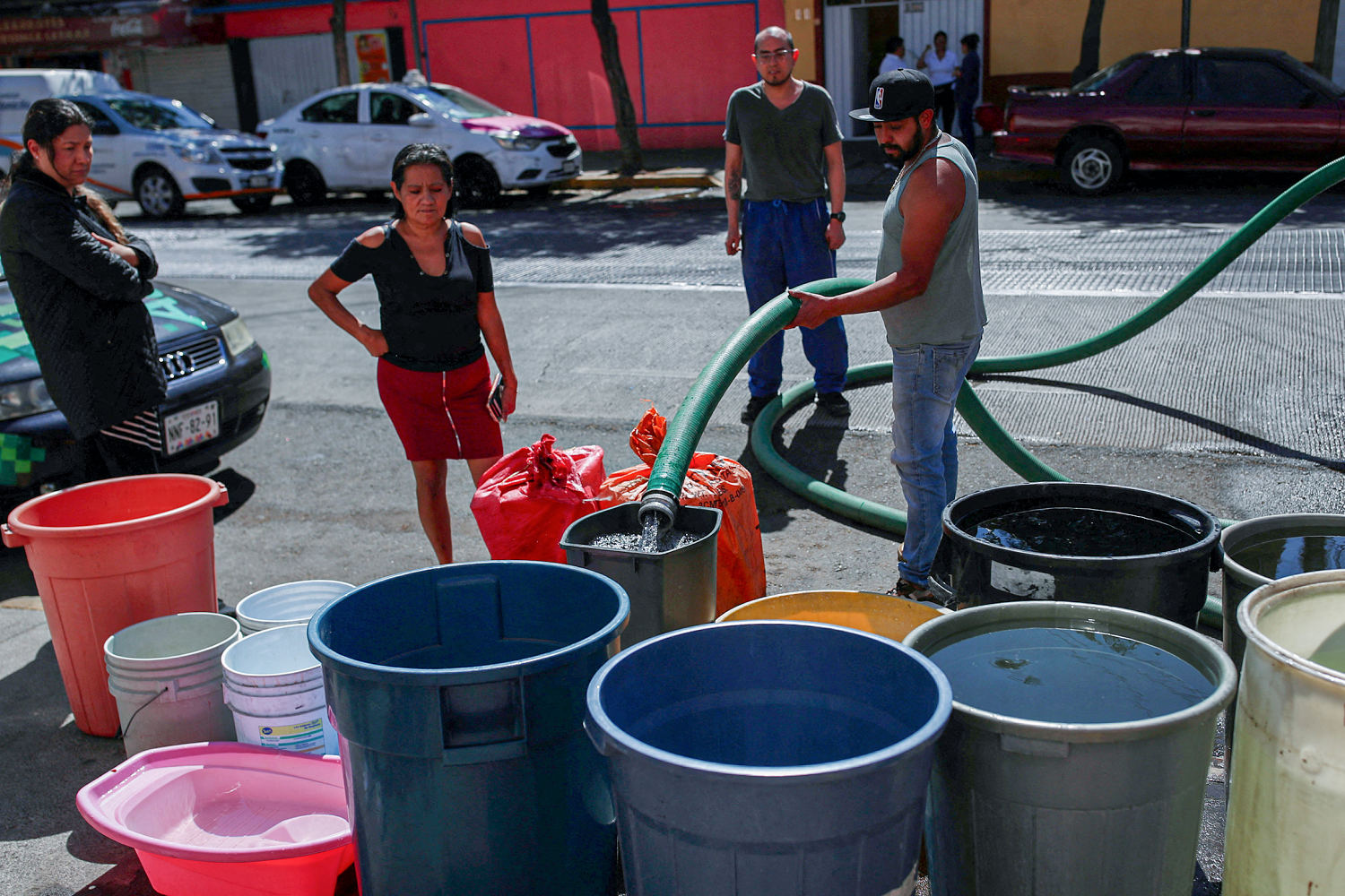 Mexico City's 21 million residents are facing a severe water shortage