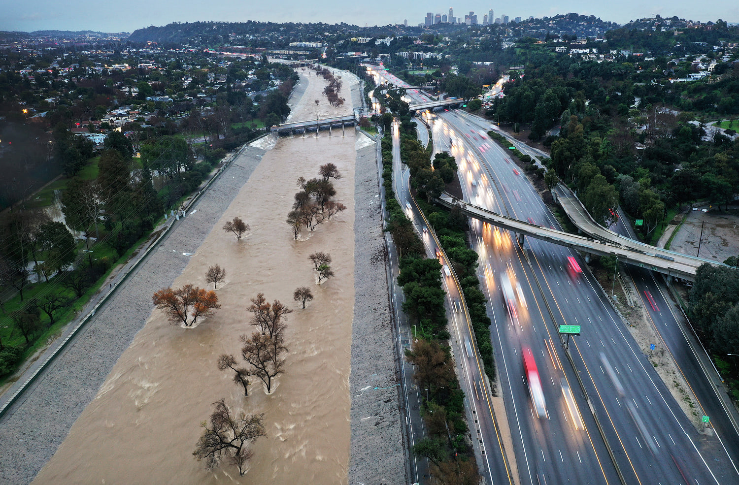 Torrential storms and a rising ocean are eating away at California