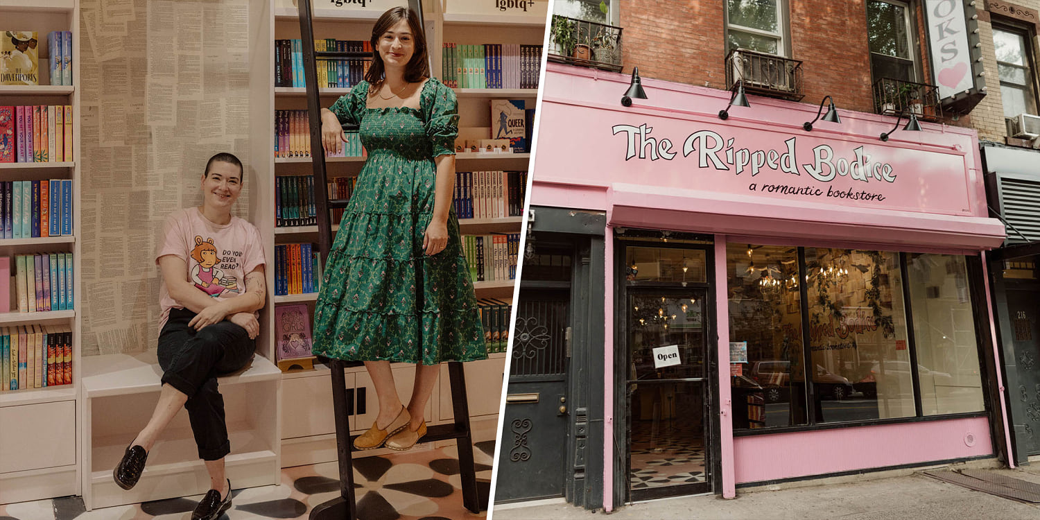 The romance genre is on the rise. The Ripped Bodice bookstore is meeting readers there
