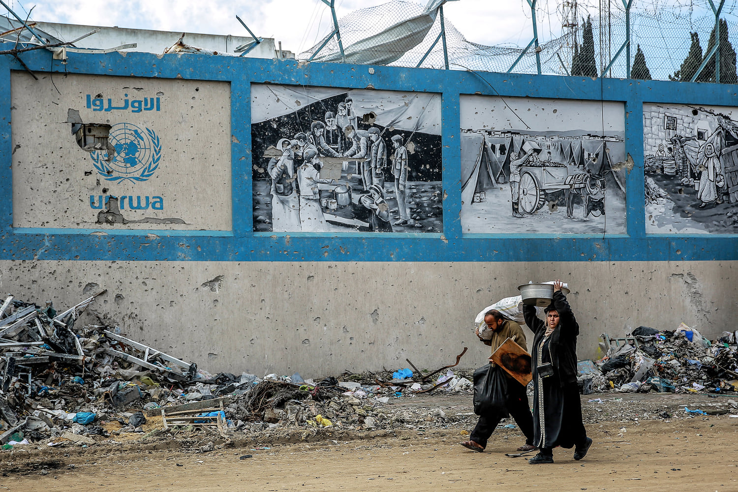 Israel bans UNRWA, the U.N. relief agency for Palestinian refugees