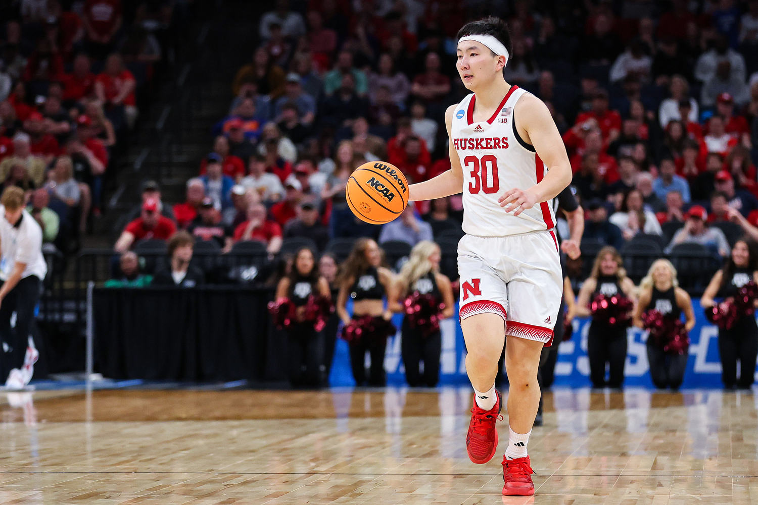 Nebraska guard says vulnerability in sports should be 'celebrated' after viral crying moment