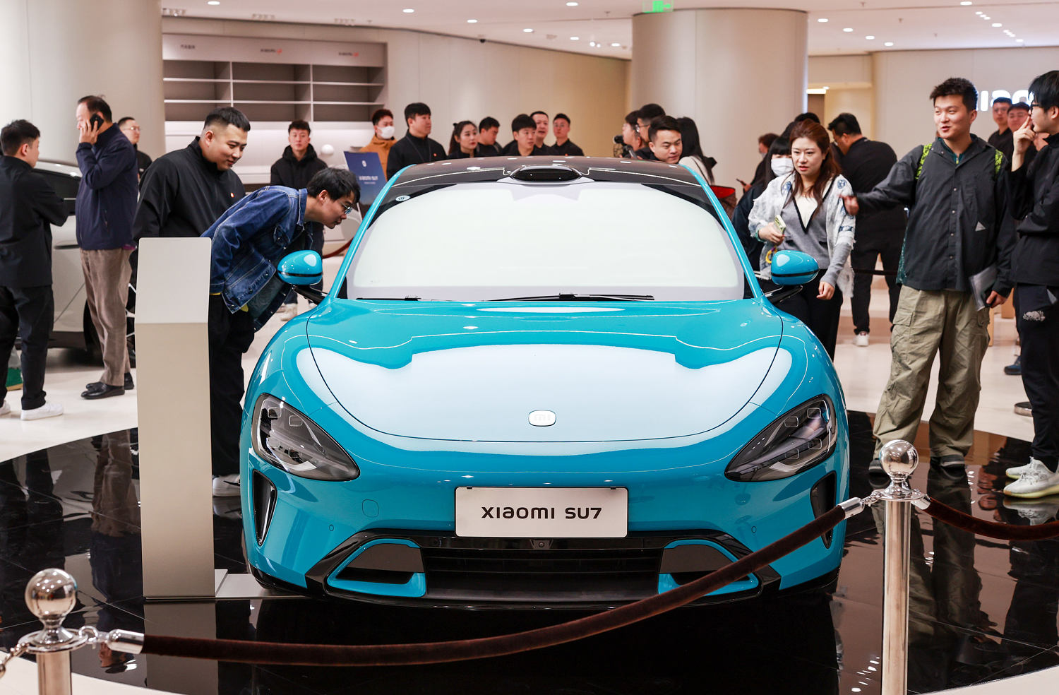 China’s latest EV is a ‘connected’ car from smartphone maker Xiaomi