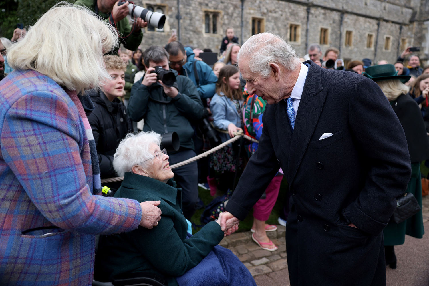King Charles makes public return at Easter Sunday service, but no Princess Kate after cancer diagnosis