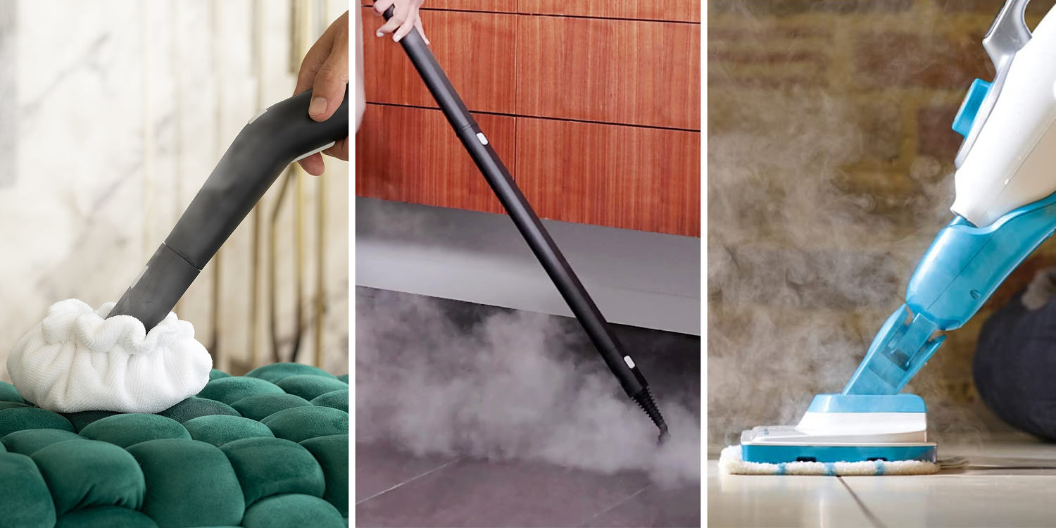 Everything you can clean with a steam cleaner