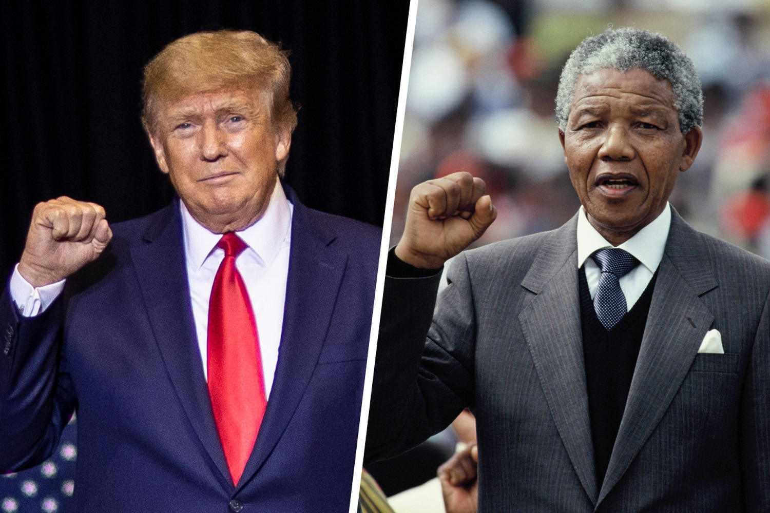 Why it matters that Trump keeps comparing himself to Nelson Mandela