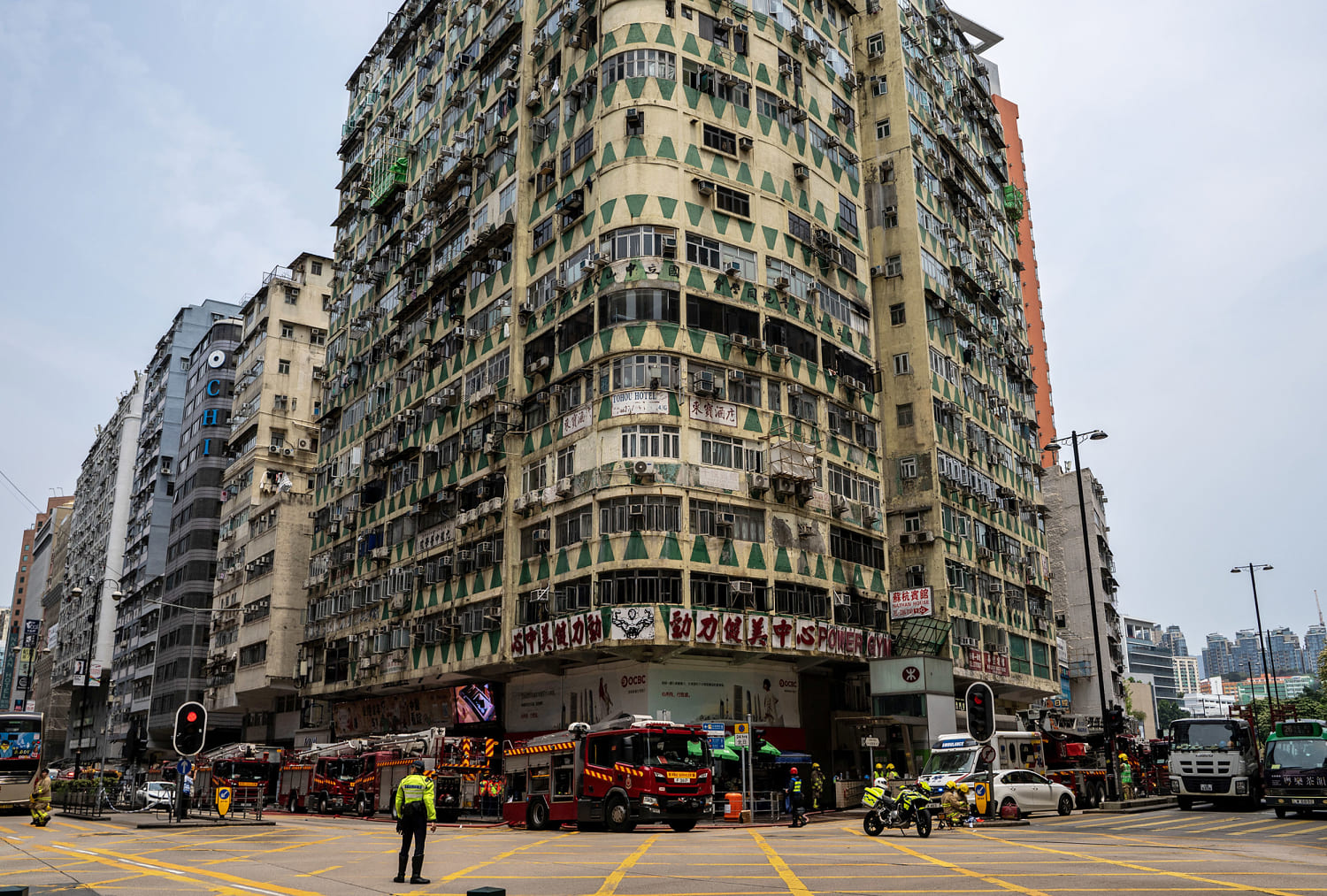 At least 5 dead after fire tears through Hong Kong building