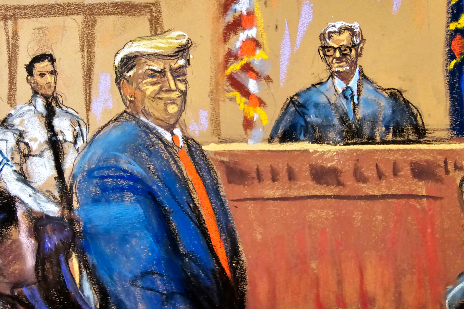 First jurors seated in hush money trial after drama over Facebook posts and Trump's behavior