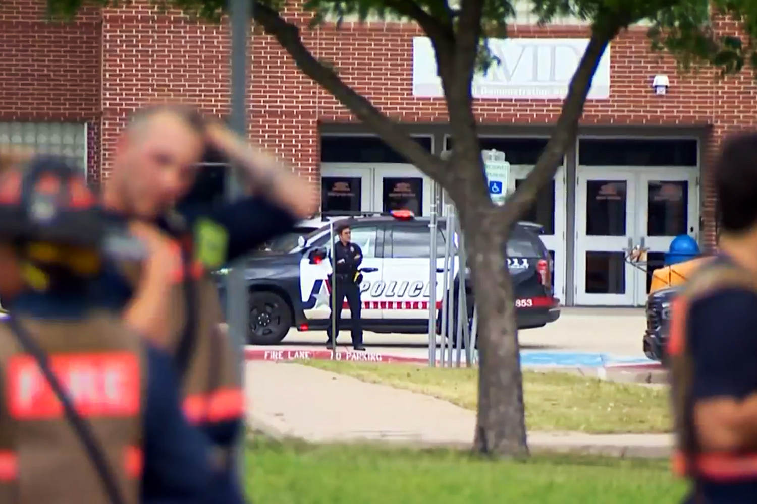 Student killed and another arrested after a shooting at a high school in Texas