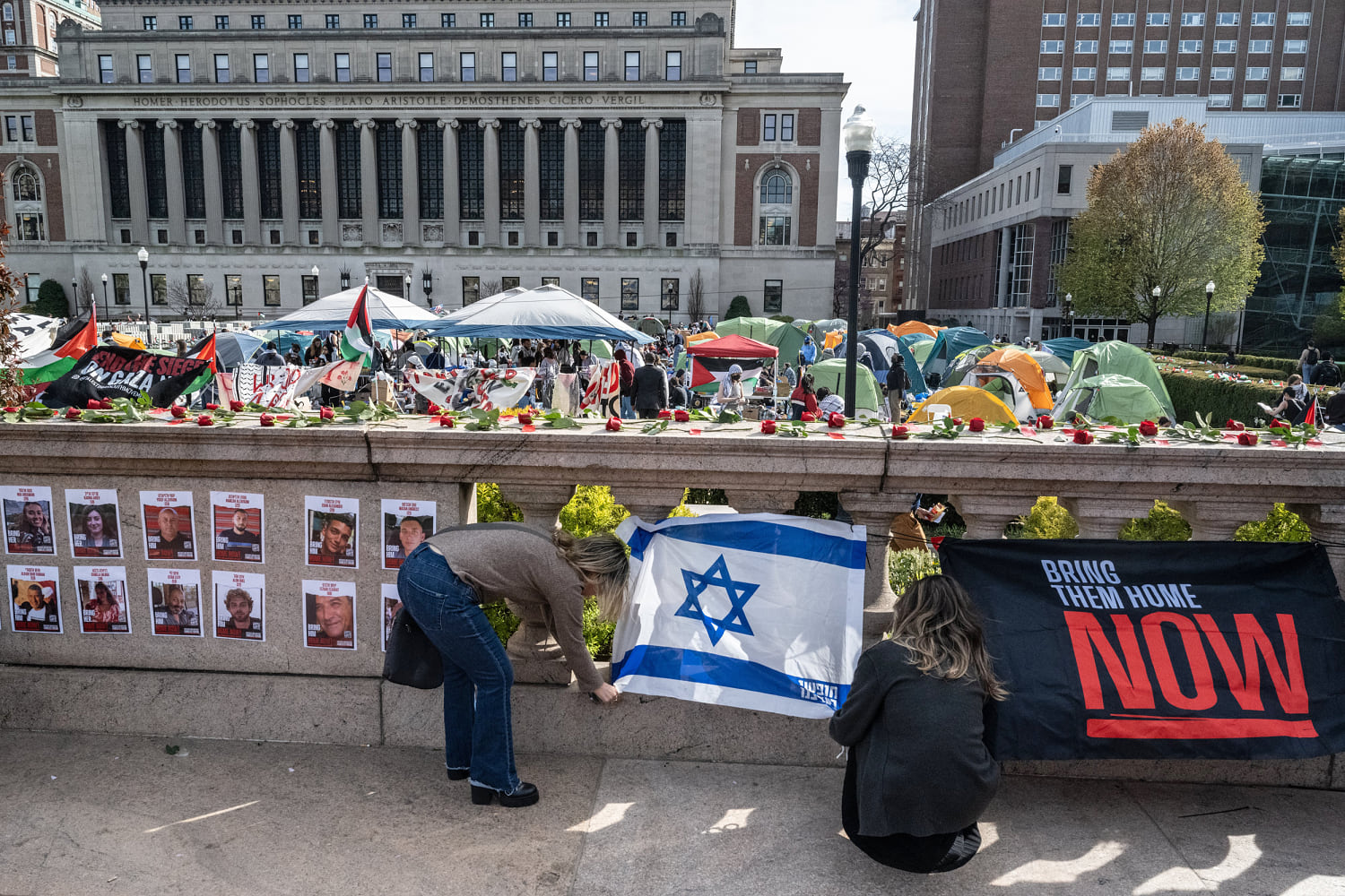 Jewish and pro-Palestinian students at Columbia University accuse school officials of discrimination in competing complaints