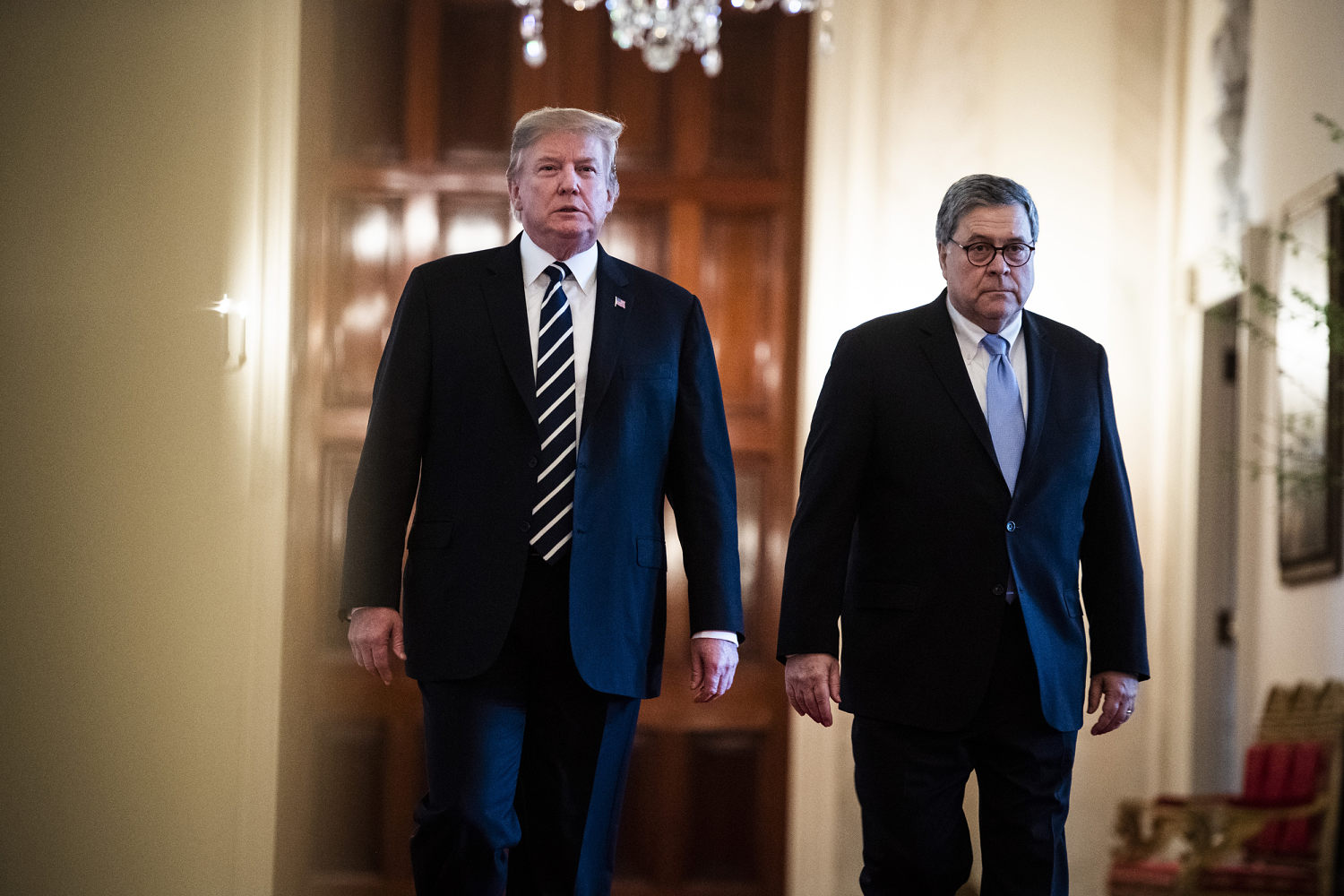 Endorsement in hand, Trump takes new steps to humiliate Bill Barr