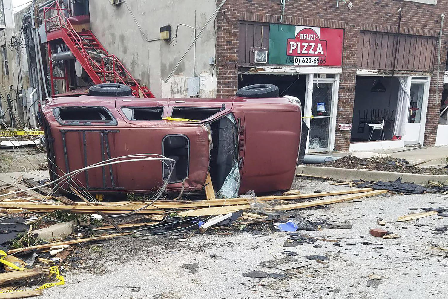 Deadly storms, tornadoes and flash floods hammer Plains states and Texas