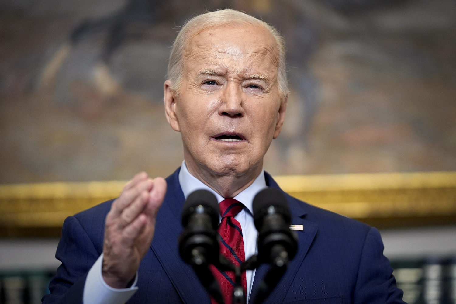 Biden condemns campus violence: 'Order must prevail'