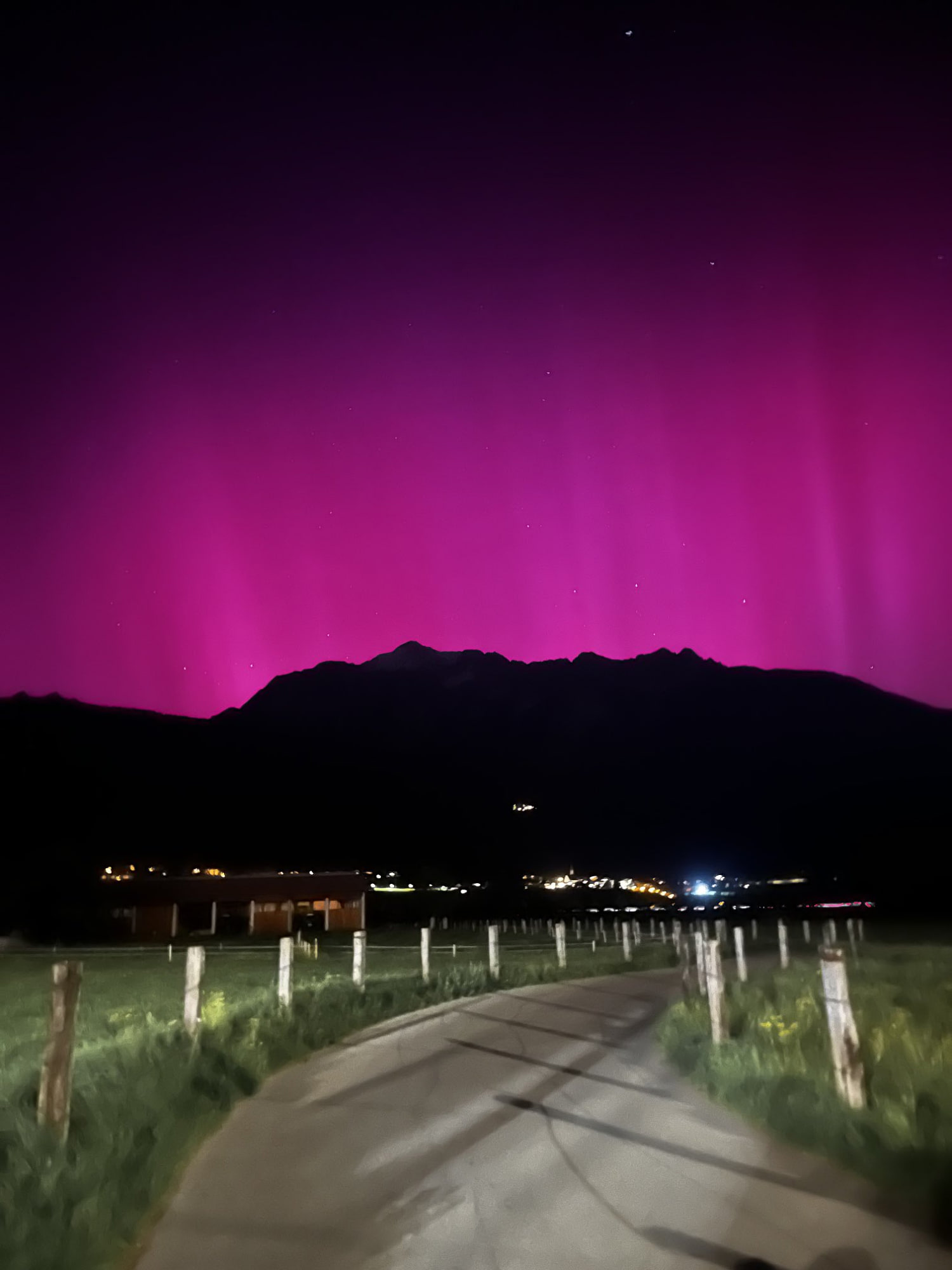 Auroras illuminate night skies around the world, expected to continue at least through Monday