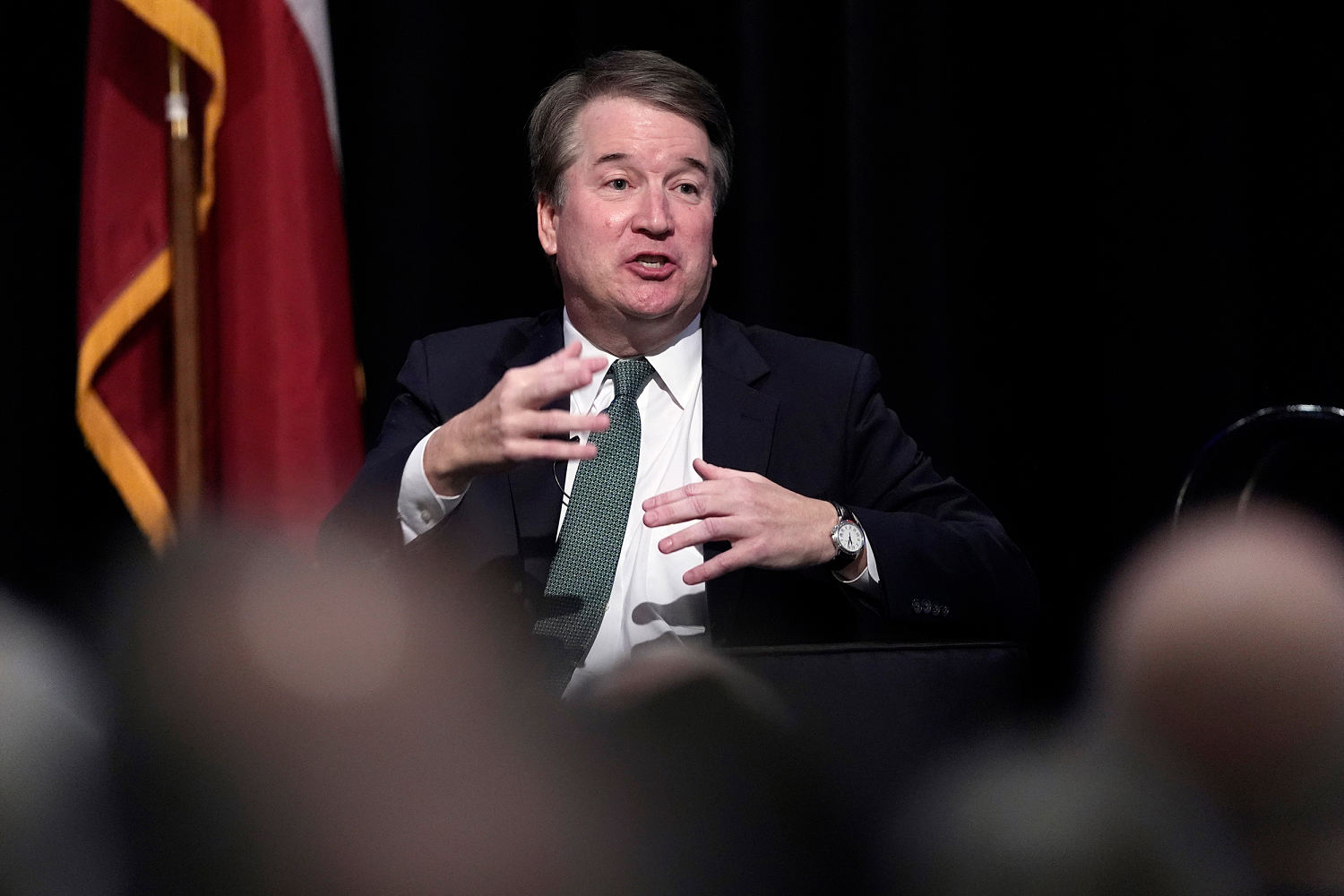 Brett Kavanaugh says unpopular rulings can later become 'fabric of American constitutional law'