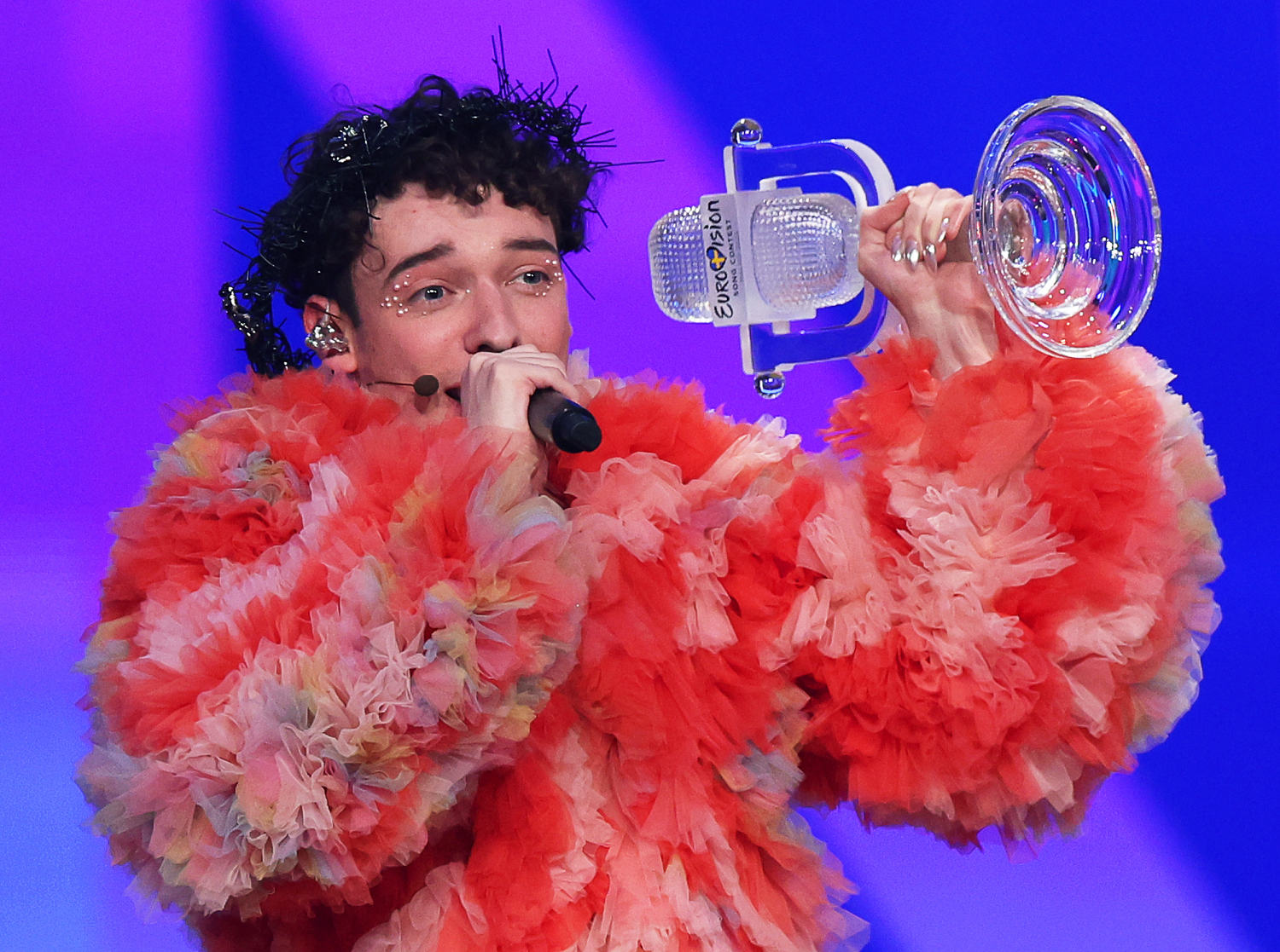 Switzerland’s Nemo becomes Eurovision's first non-binary winner