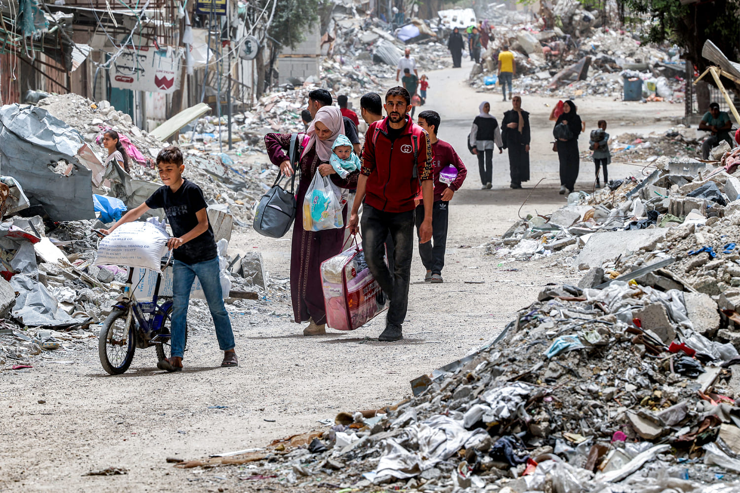 Battles rage across Gaza as death toll tops 35,000 and tens of thousands evacuate Rafah