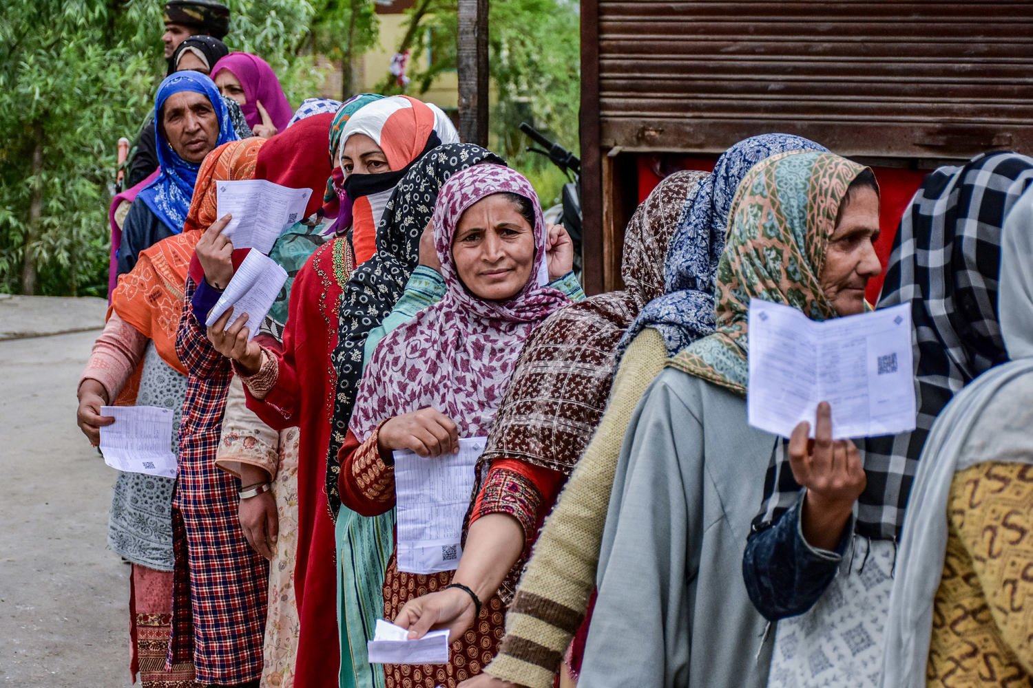 Voter turnout in India’s election has been low, but it’s surging in Kashmir