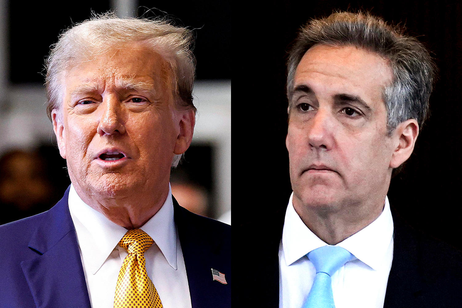 'That was a lie!': Trump's lawyer gets heated during questioning of former fixer Michael Cohen