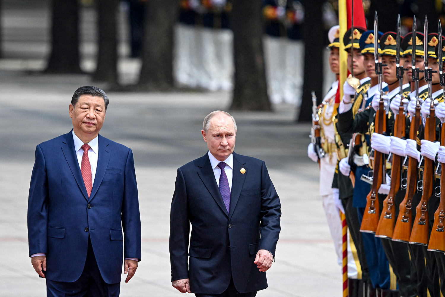 Putin concludes China trip by emphasizing ties with Russia