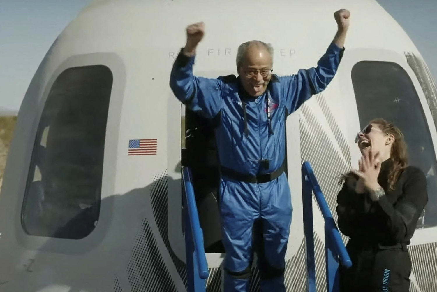 Ed Dwight, America's first Black astronaut candidate, becomes oldest person to reach space