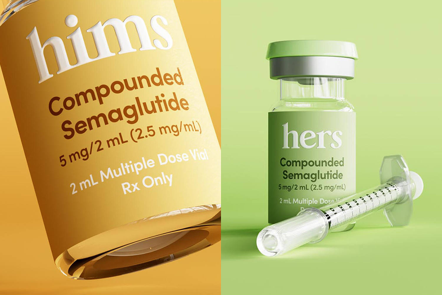 Hims & Hers Health says it will offer compounded GLP-1 injections