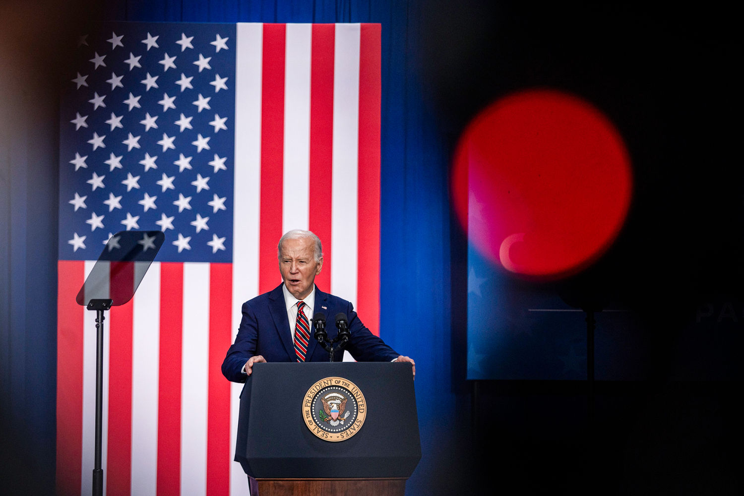 Biden touts PACT Act milestone as he focuses his pitch on veterans